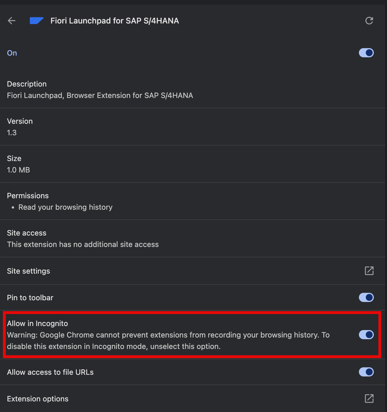 Step 4 - Enable